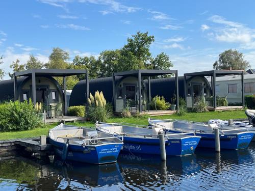 Camping Kleine Belterwijde, Pod, Tiny House aan het water