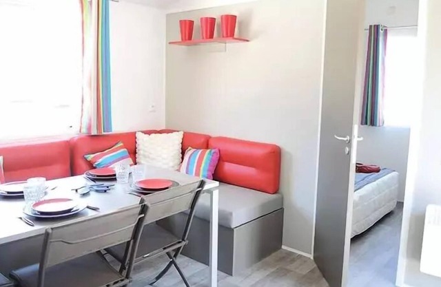 Camping LA FOUGERAIE * - Large comfortable Mobile Home 2016 8 people