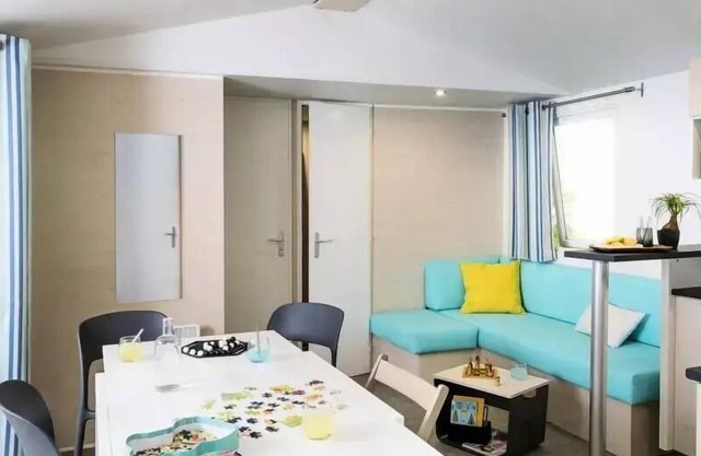 Camping Les Pêcheurs* - Mobile home Family XL 4 rooms 6/7 people Air-conditioned