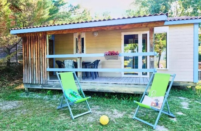 Camping maeva Escapades Le Couriou * - Cozy 3 Room Chalet 5 People