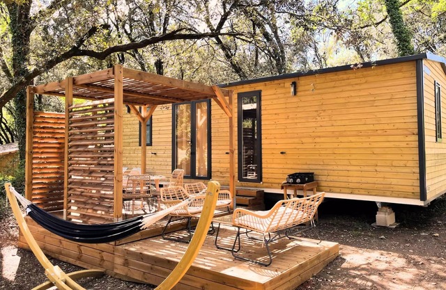 Camping Sunêlia La Clémentine * - Lodge Sunêlia Luxe 33m² - 3 chambres 6 personnes