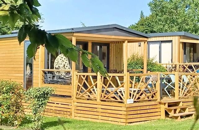 Campsite L'Aiguille Creuse* - Mobile home Living Sunêlia Luxe 3 Rooms 4 People