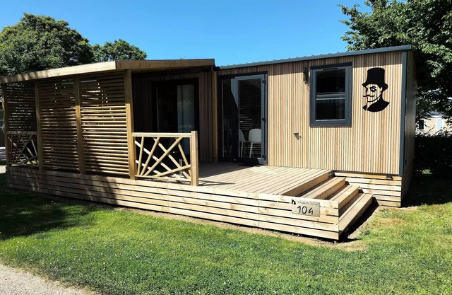 Campsite L'Aiguille Creuse* - Mobile home Le Lupine Sunêlia Luxury 3 bedrooms - 2 bathrooms 6 people