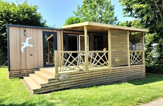 Campsite L'Aiguille Creuse* - Mobile home L'Oiseau Blanc Sunêlia Luxury 2 bedrooms - 2 bathrooms 4 people
