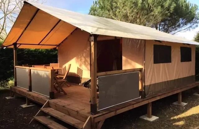 Campsite La Chesnays * - Lodge Victoria 3 Rooms 4/5 People
