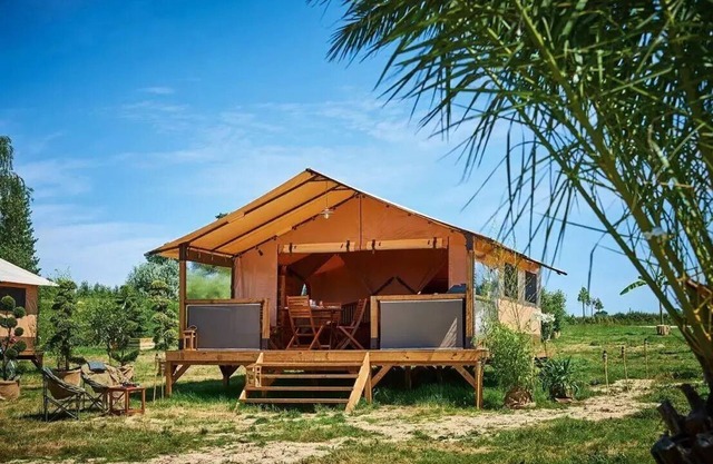 Campsite Le Bois Fleuri * - Bungalow Victoria 3 rooms 5 people Without sanitary facilities