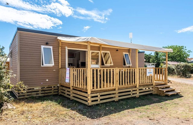 Campsite Romanée Le Fort Spanish * - Mobile home Premium 4 rooms 6 people air-conditioned