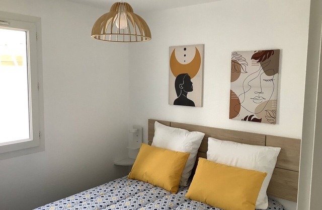 Cap d'Agde, villa in residence with swimming pool, 2 bedrooms, close to the beach