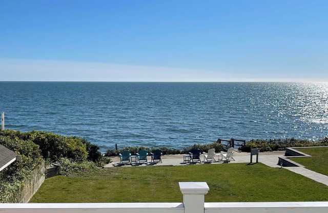 Cape Cod Oceanfront Condo with Ocean View & Private Sandy Beach! [in Building A]