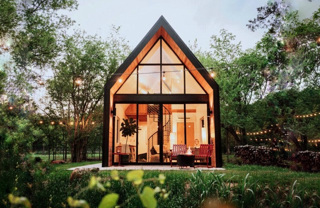 Cedar Brook at Live Oak Lake | Modern Cabin