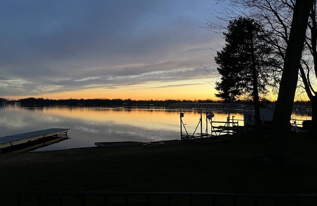 Cedar Sunset On the Lake