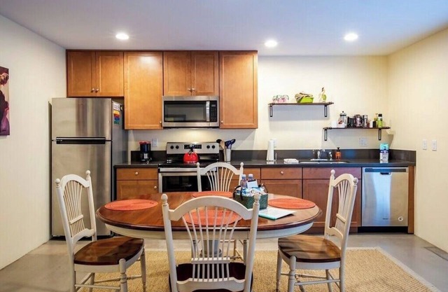 Central, private, secure guest house