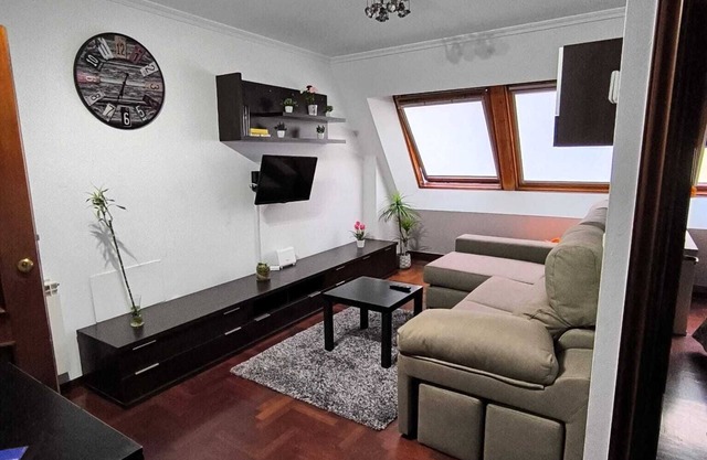 Centrally located, views and with garage.