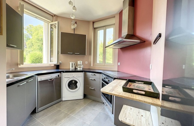 Château : Appartement en Rez-de-jardin