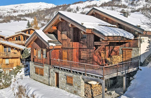 Chalet authentique avec sauna et hammam à Saint-Martin-de-Belleville - FR-1-613B-10