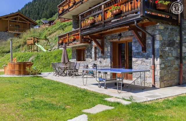 Chalet Coeur Vanoise Jardin