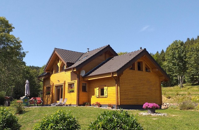 Chalet des platanes. Between Alsace and Vosges