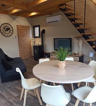 Chalet Le Nid Douillet avec jacuzzi et sauna privatifs