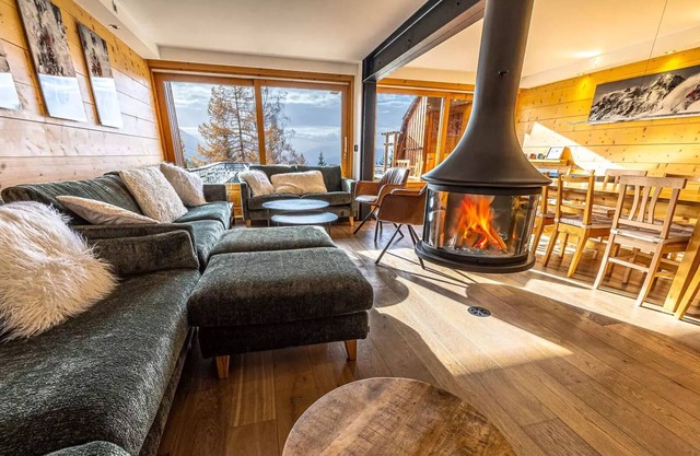 Chalet Two Heads - Magnificent chalet equipped for 14 people located in the 2 head district unforgettable view close to the slopes