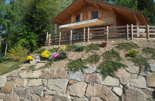 Chalet, VENTRON with SAUNA, WIFI, terrace 75 m2 due south, Htes Vosges