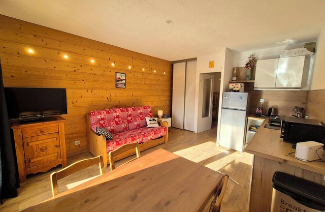 Chaleureux studio au pied des pistes - Le refuge *