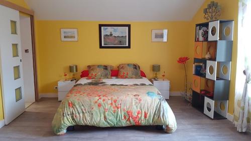 Chambre coquelicot