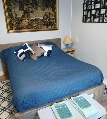 Chambre "Oasis Bleue" Calme Absolu chez Fred