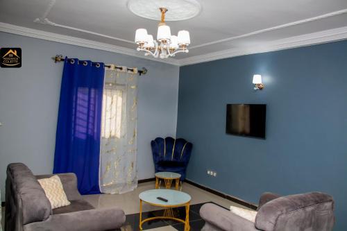 Chambre privée dans appart à Bafoussam Diengdam proche agence BlueBird