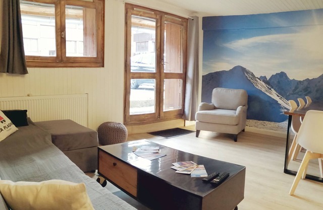 Charmant Appartement 6/7 Personnes Pied des Pistes à Plagne Centre