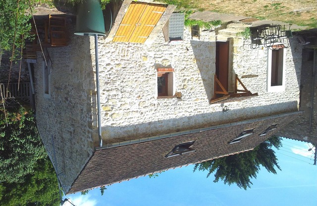 Charming stone house with large garden, terrace and BBQ area