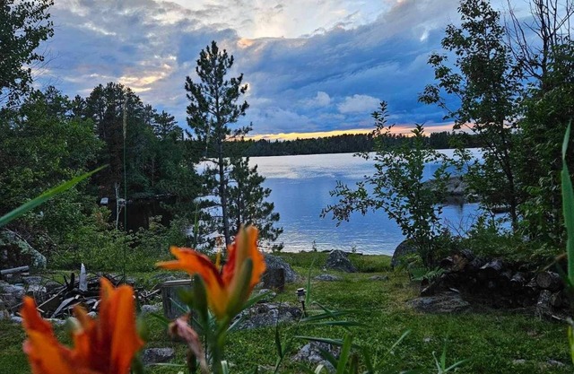 Charming 2-bedroom 2-bath cabin on beautiful Bear Island lake in Babbitt, MN.