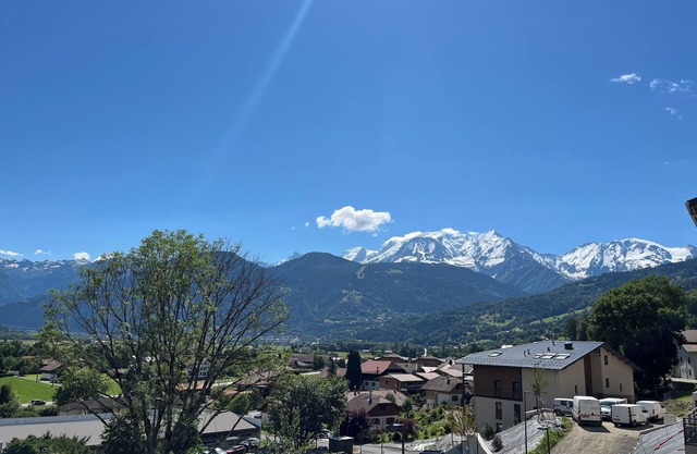 Charming apartment with a view of Mont Blanc.nPerfect for 1 or 2 people.