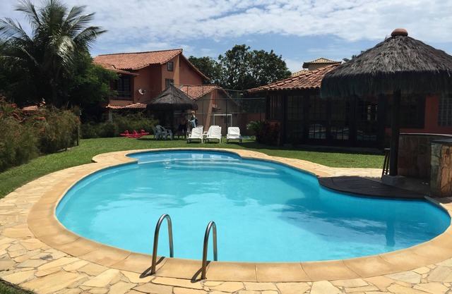 Charming condominium, 3 bedrooms, 24-hour security, infrastructure, parking, on Geribá beach