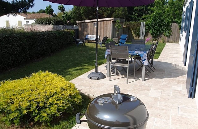 Charming 3* house in a quiet cul-de-sac, 400 m from the beach