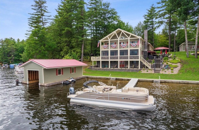 Charming Lakefront Cabin with Private Dock & Gorgeous Views