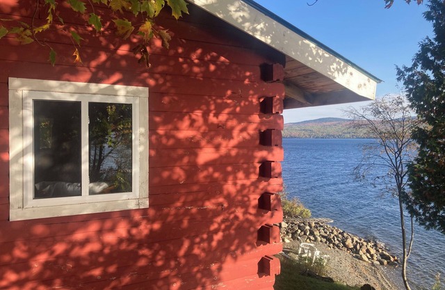 Charming Log Cabin Just Steps Away From Beatiful Rangeley Lake