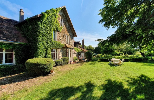 Charming old farmhouse in the fields