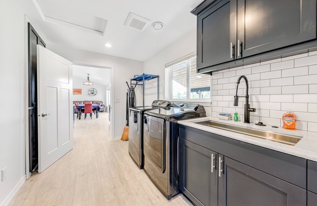 Charming ranch-style retreat with lush acreage, firepit, fast WiFi, & gas grill
