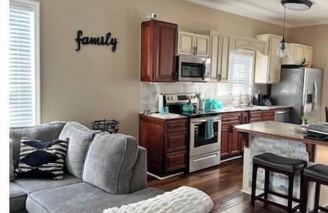 Charming remodeled historic home in the small town of South Boston, Virginia.