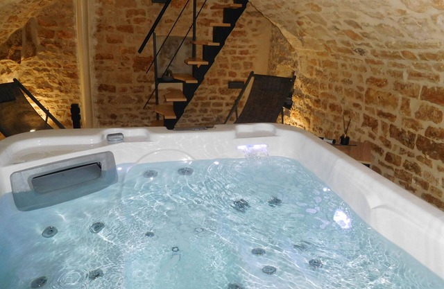 Charming Stone House with Jacuzzi, Forest Walks, and Baby Equipment in Rural Village