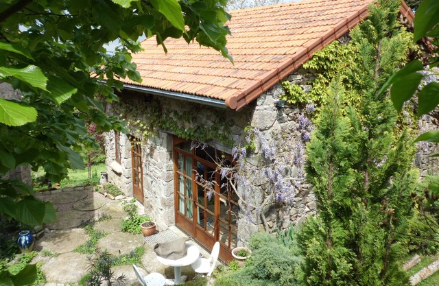 Charming stone house restored in English style
