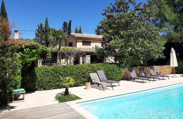 Charming stone house with airco and a large pool