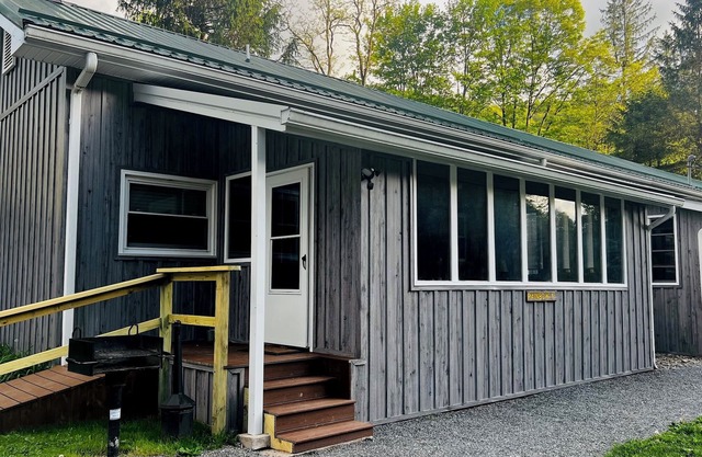 Charming Yet Wild Cozy Retro Cabin Hot Tub, Sunroom, Fire Pit & Trout! Hiking!