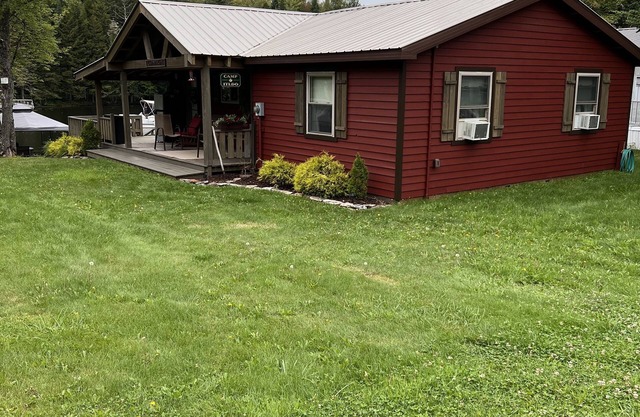 Chateaugay Lake Home Overlooks The Narrows Bridge