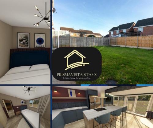 Chester Free Wi-Fi TV Free Parking Sleeps 6 Suitable for Families and Contractors Long Stay