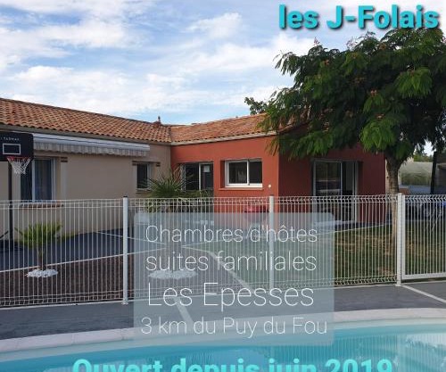 Chez les J-FOLAIS - 3 kms Puy duFou - Les Epesses