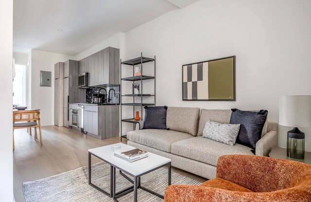Chic Williamsburg 2BR w/W/D, nr Domino Park, by Blueground
