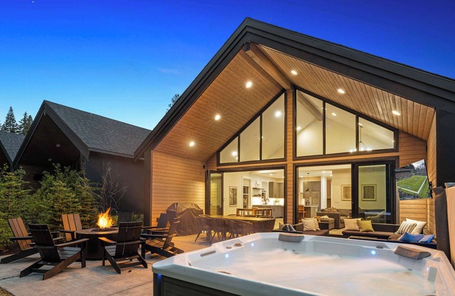 Chill, Grill & Soak | Forest Hot Tub, Firepit, BBQ