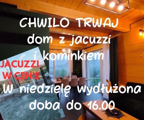 Chwilo Trwaj romantyczny domek z kominkiem widokiem na góry Korbielów Pilsko