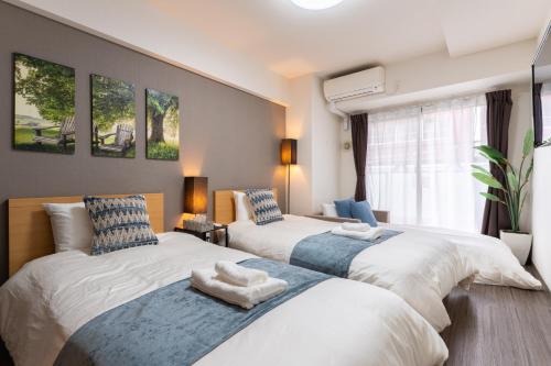 City center 3ppl Apt 1min ST 2min Tsutenkaku